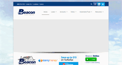 Desktop Screenshot of beaconcu.org